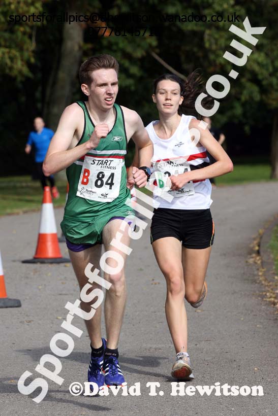 Senior men, Northern Road Relays, Blackpool. Photo: David T. Hewitson/Sports for All Pics